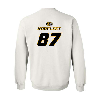Missouri - NCAA Football : Brett Norfleet - Replica Shersey Crewneck Sweatshirt-1