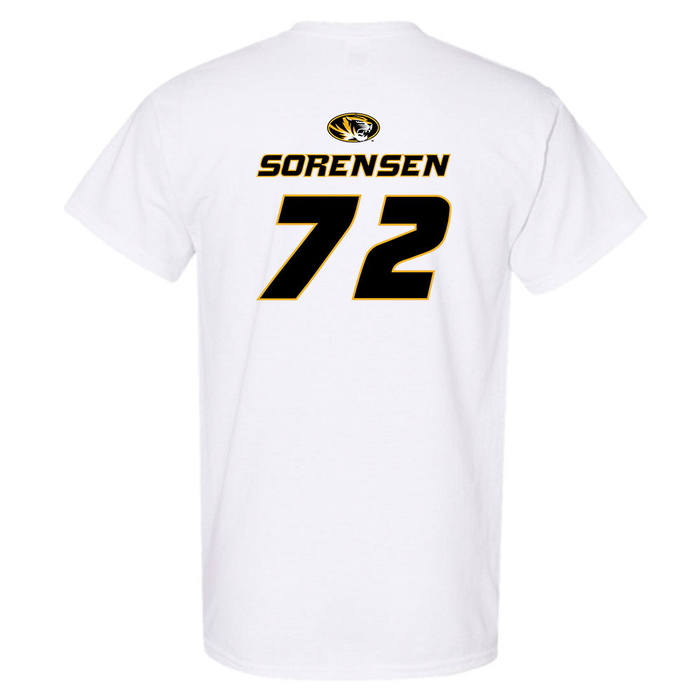 Missouri - NCAA Football : Colin Sorensen - Replica Shersey T-Shirt-1