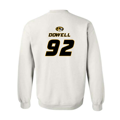 Missouri - NCAA Football : Jason Dowell - Replica Shersey Crewneck Sweatshirt-1