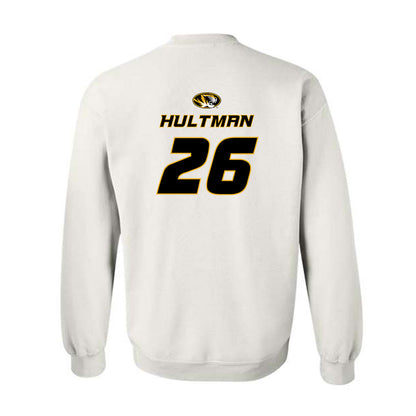 Missouri - NCAA Football : Brady Hultman - Replica Shersey Crewneck Sweatshirt-1