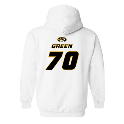 Missouri - NCAA Football : Cayden Green - Replica Shersey Hooded Sweatshirt-1