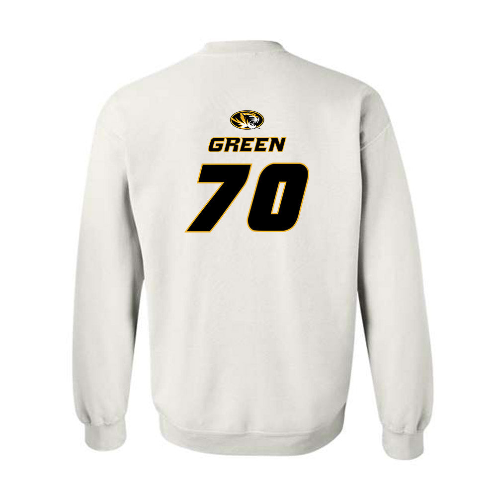 Missouri - NCAA Football : Cayden Green - Replica Shersey Crewneck Sweatshirt-1