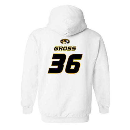 Missouri - NCAA Football : Sean Gross - Replica Shersey Hooded Sweatshirt-1