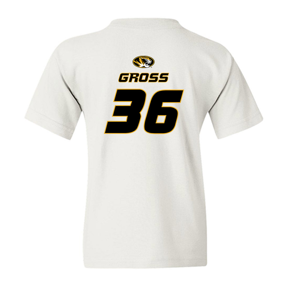 Missouri - NCAA Football : Sean Gross - Replica Shersey Youth T-Shirt-1