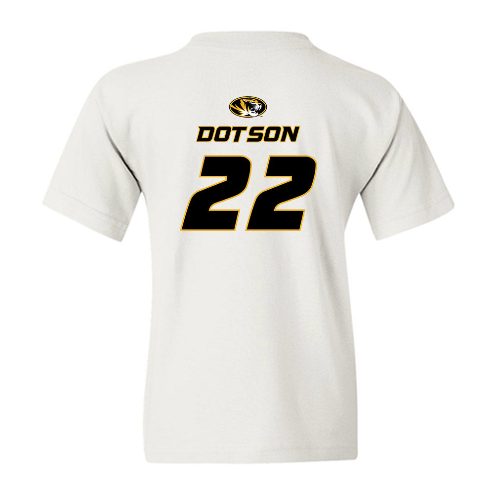 Missouri - NCAA Football : Elijah Dotson - Replica Shersey Youth T-Shirt-1