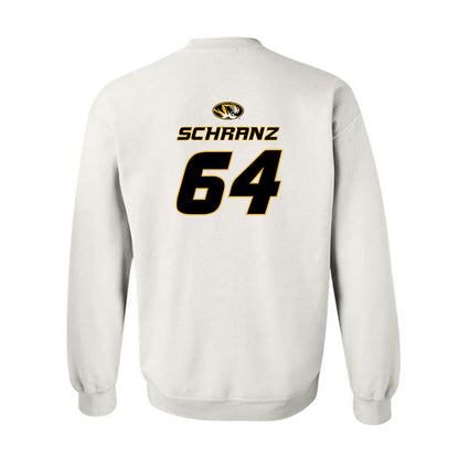 Missouri - NCAA Football : Joseph Schranz - Replica Shersey Crewneck Sweatshirt-1