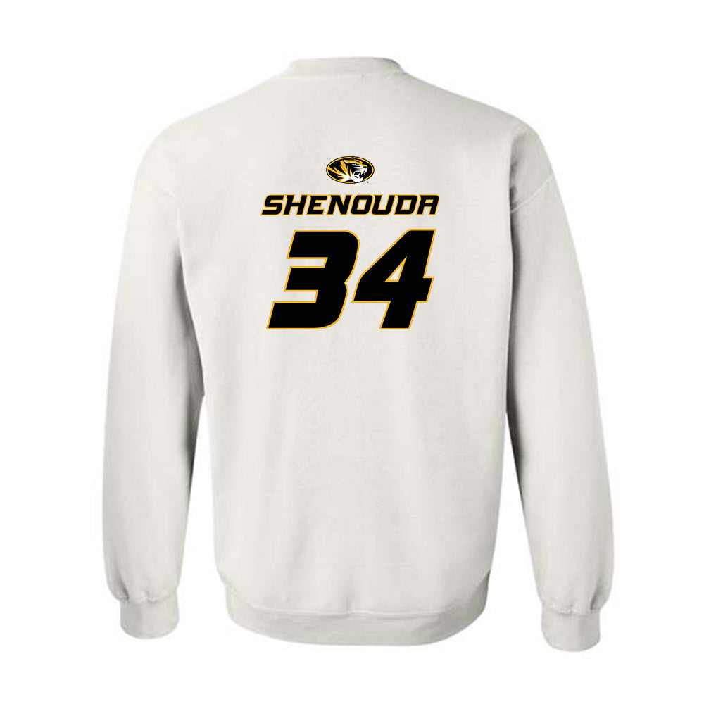 Missouri - NCAA Football : Mark Shenouda - Replica Shersey Crewneck Sweatshirt-1