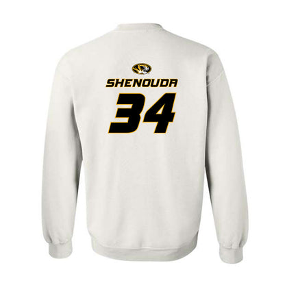 Missouri - NCAA Football : Mark Shenouda - Replica Shersey Crewneck Sweatshirt-1