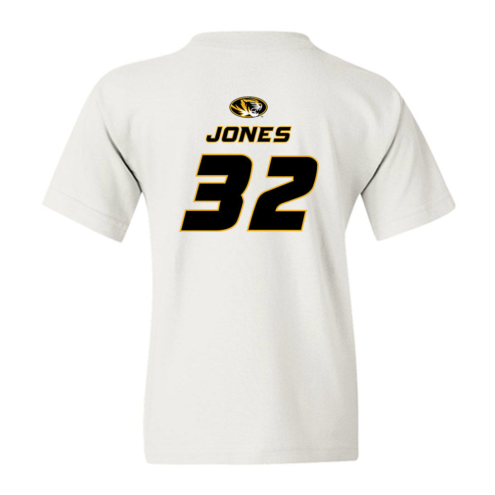 Missouri - NCAA Football : Brody Jones - Replica Shersey Youth T-Shirt-1