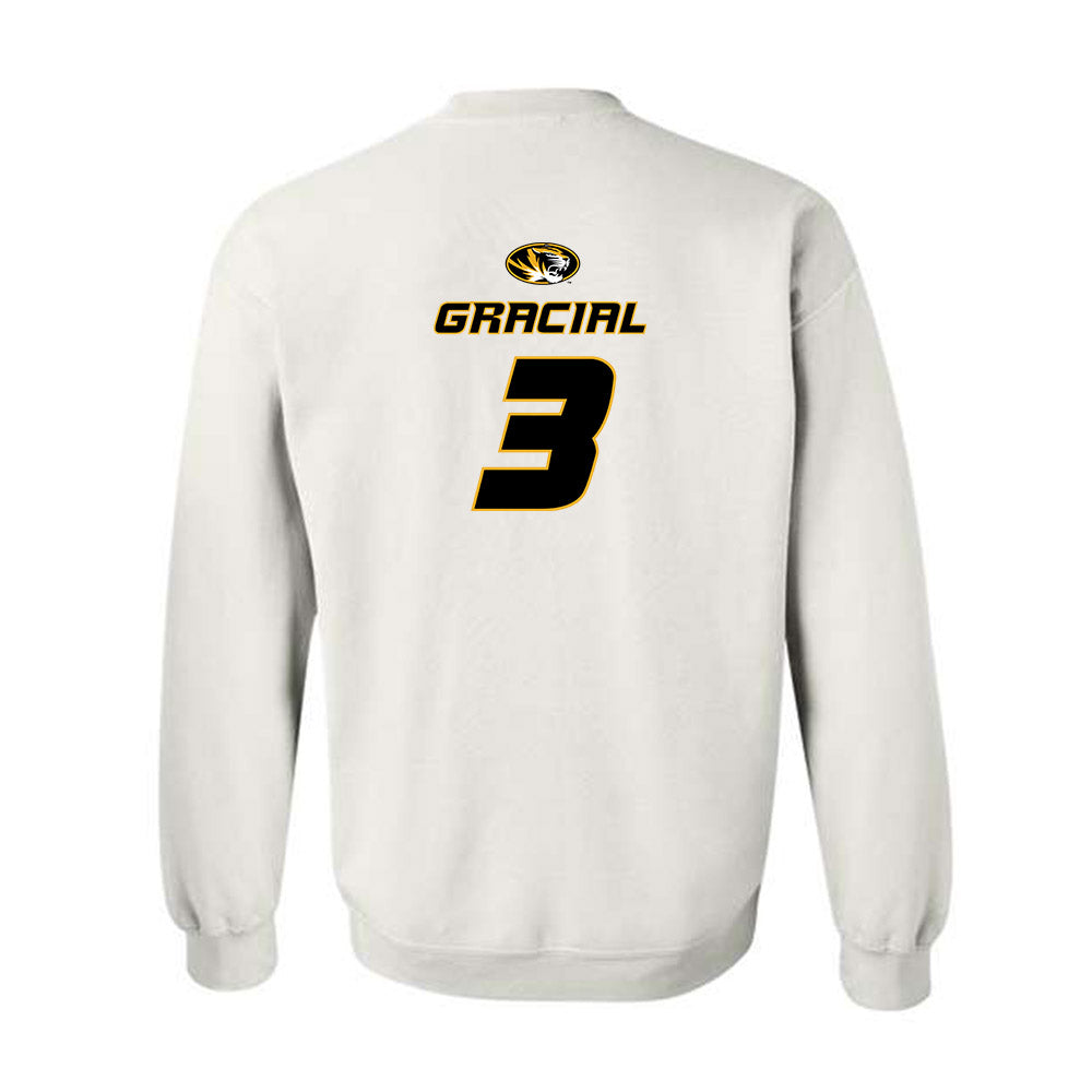 Missouri - NCAA Football : Marquis Gracial - Replica Shersey Crewneck Sweatshirt-1