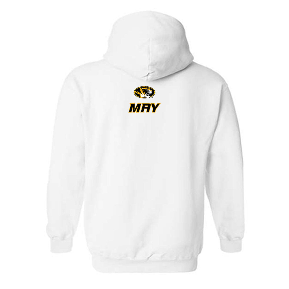 Missouri - NCAA Football : CJ May - Replica Shersey Hooded Sweatshirt-1