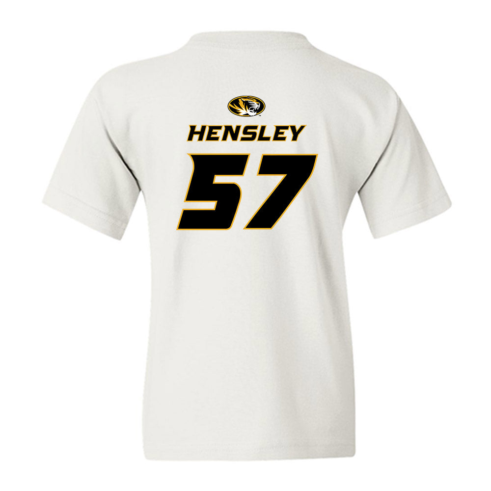 Missouri - NCAA Football : Mark Hensley - Replica Shersey Youth T-Shirt-1