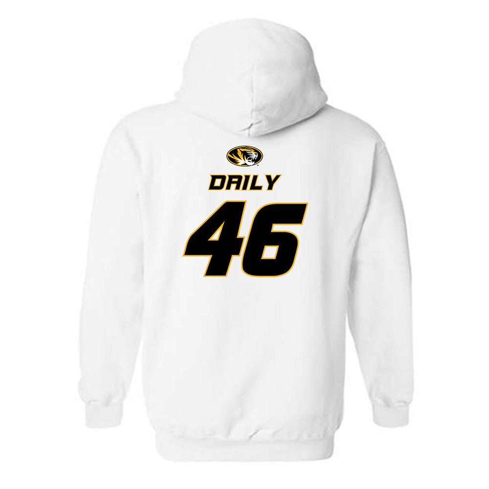Missouri - NCAA Football : Jackson Daily - Replica Shersey Hooded Sweatshirt-1