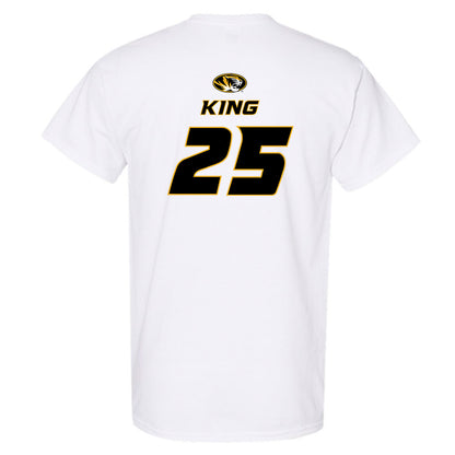 Missouri - NCAA Football : Jason King - Replica Shersey T-Shirt-1