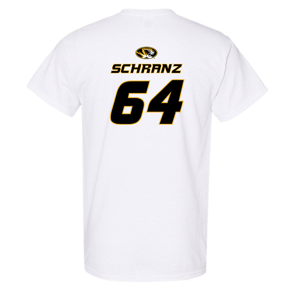 Missouri - NCAA Football : Joseph Schranz - Replica Shersey T-Shirt-1