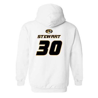 Missouri - NCAA Football : Carter Stewart - Replica Shersey Hooded Sweatshirt-1