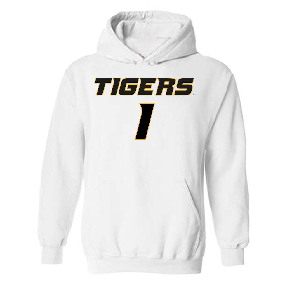 Missouri - NCAA Football : Donovan Olugbode - Replica Shersey Hooded Sweatshirt-0