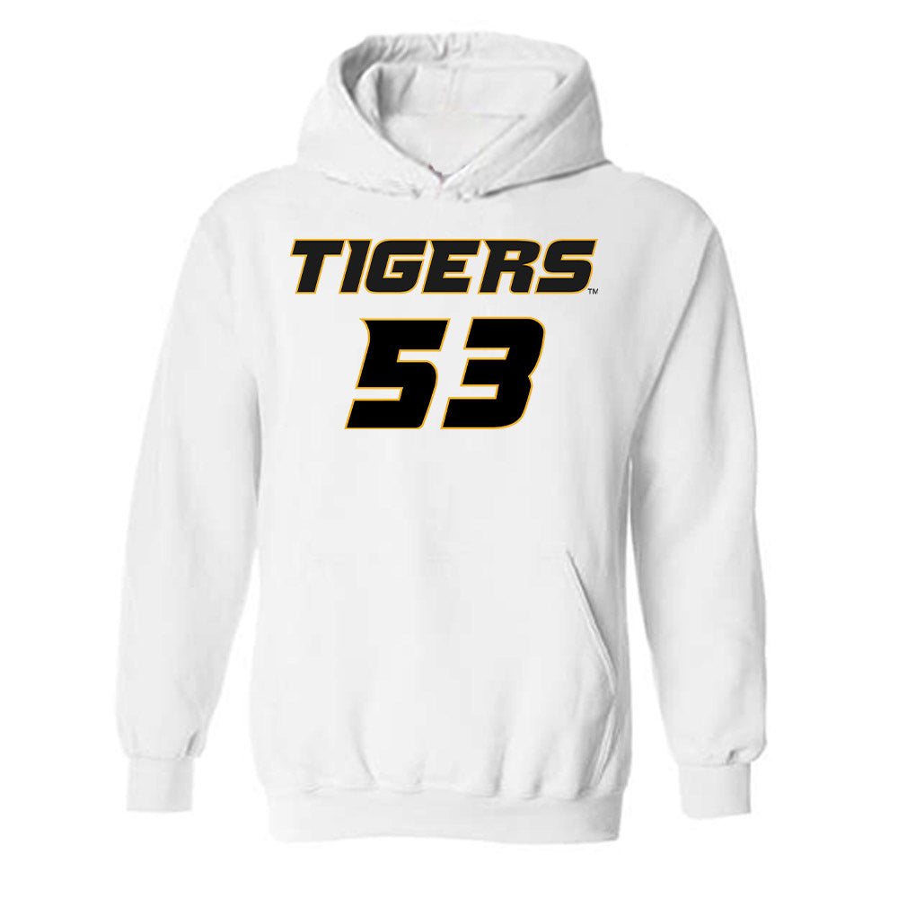 Missouri - NCAA Football : Tommy Reese - Replica Shersey Hooded Sweatshirt-0