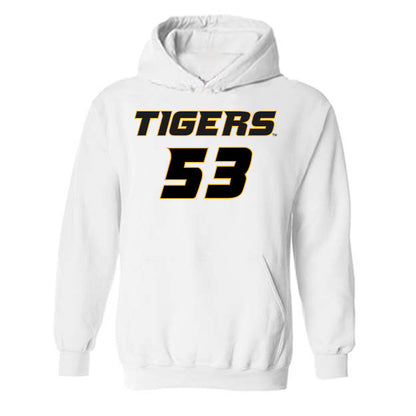 Missouri - NCAA Football : Tommy Reese - Replica Shersey Hooded Sweatshirt-0