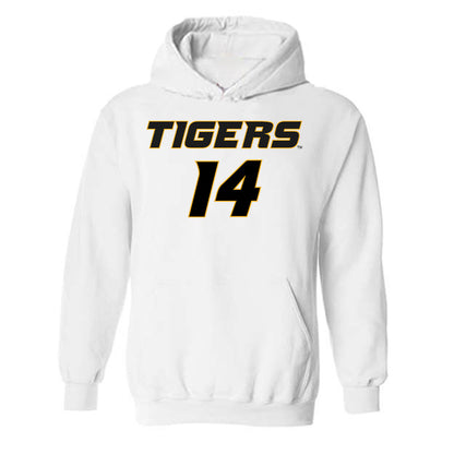 Missouri - NCAA Football : Brett Brown - Replica Shersey Hooded Sweatshirt-0