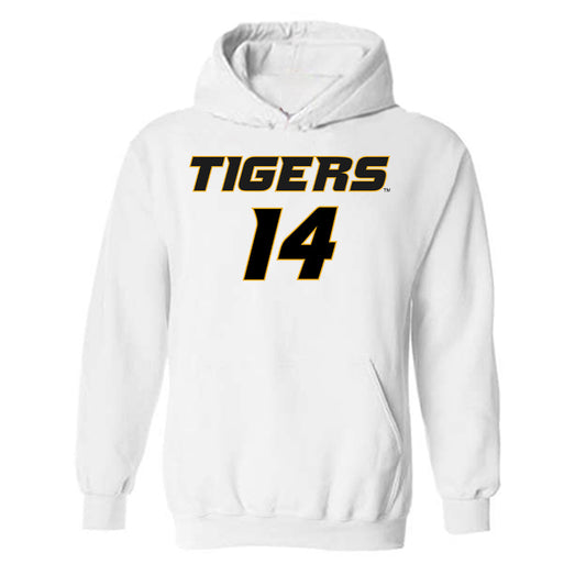Missouri - NCAA Football : Brett Brown - Replica Shersey Hooded Sweatshirt-0