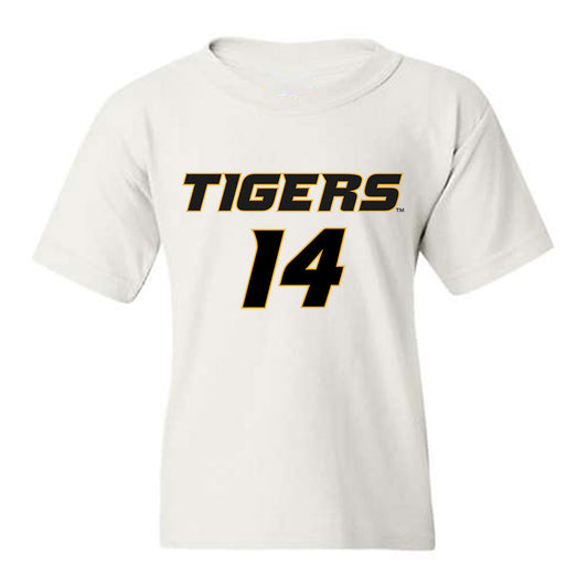 Missouri - NCAA Football : Brett Brown - Replica Shersey Youth T-Shirt-0