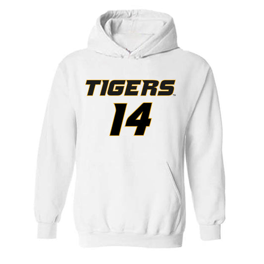 Missouri - NCAA Football : Brett Brown - Replica Shersey Hooded Sweatshirt-0
