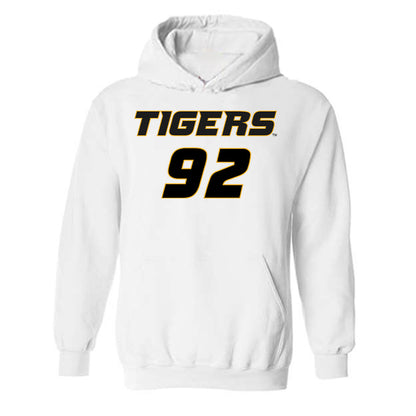 Missouri - NCAA Football : Jason Dowell - Replica Shersey Hooded Sweatshirt-0