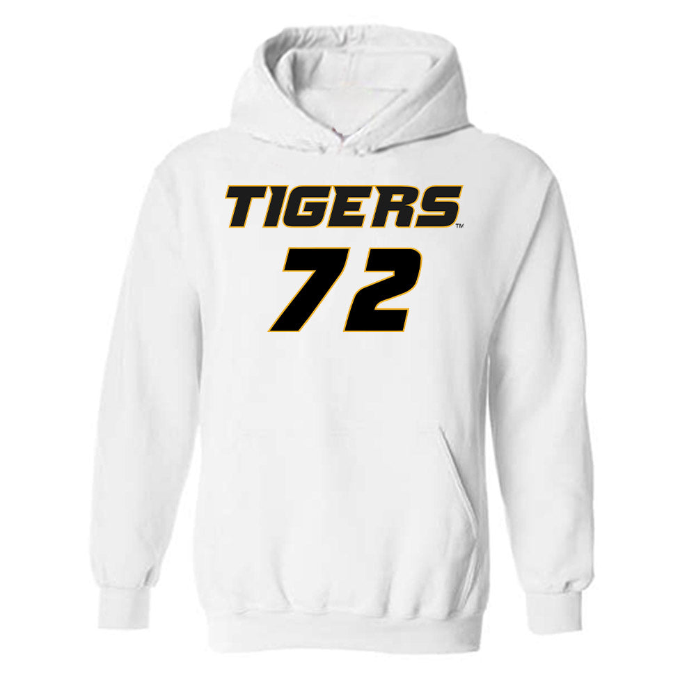 Missouri - NCAA Football : Colin Sorensen - Replica Shersey Hooded Sweatshirt-0