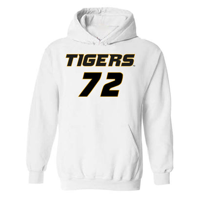 Missouri - NCAA Football : Colin Sorensen - Replica Shersey Hooded Sweatshirt-0