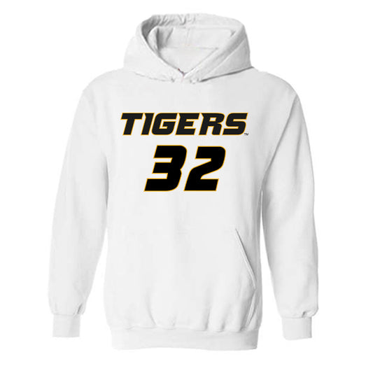 Missouri - NCAA Football : Maddux Hermestroff - Replica Shersey Hooded Sweatshirt-0