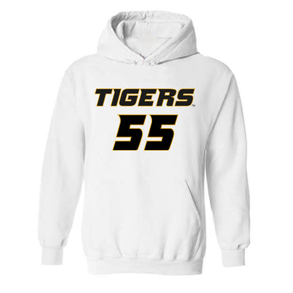 Missouri - NCAA Football : Cavan Tuley - Replica Shersey Hooded Sweatshirt-0