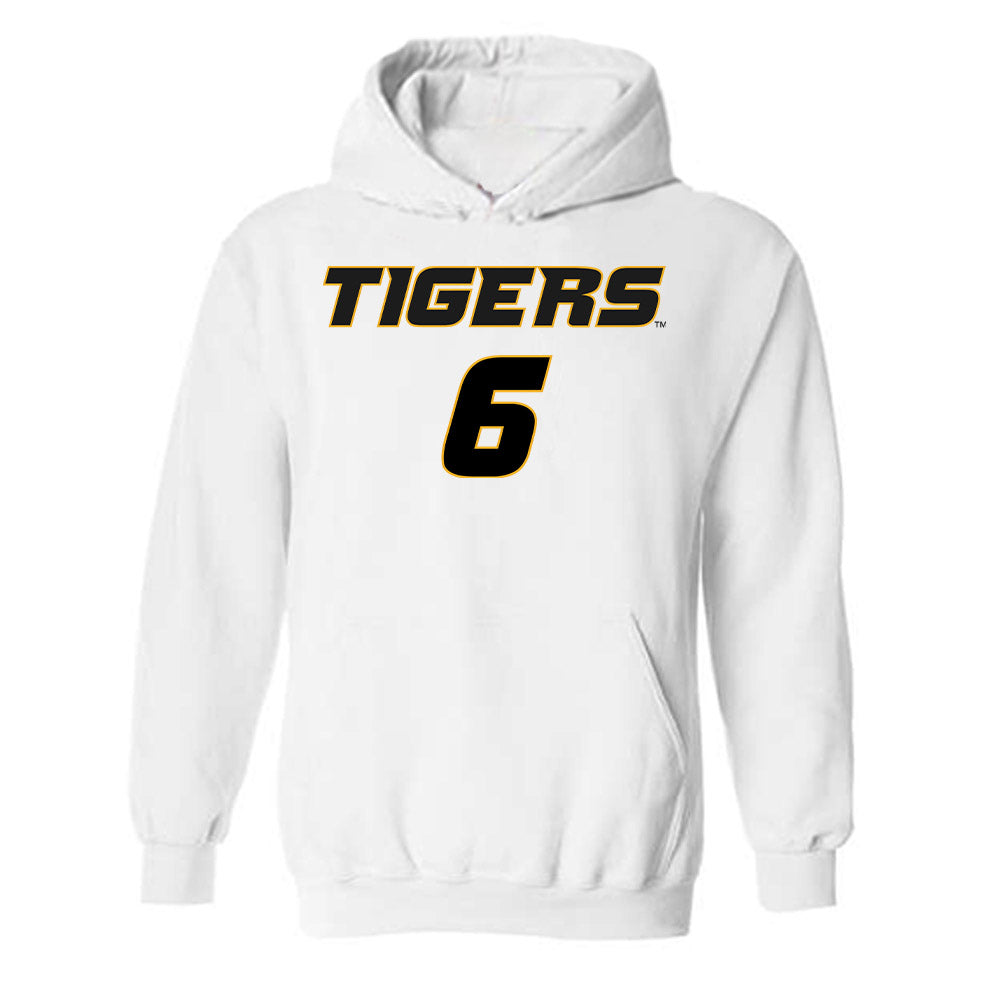 Missouri - NCAA Football : Jeremiah Beasley - Replica Shersey Hooded Sweatshirt-0
