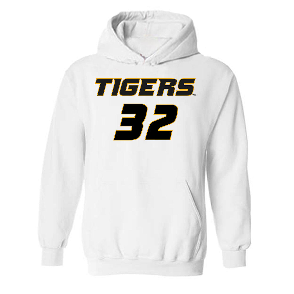 Missouri - NCAA Football : Brody Jones - Replica Shersey Hooded Sweatshirt-0