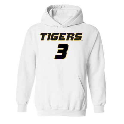 Missouri - NCAA Football : DaMarion Fowlkes - Replica Shersey Hooded Sweatshirt-0