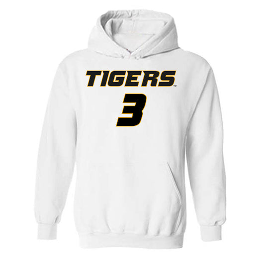 Missouri - NCAA Football : DaMarion Fowlkes - Replica Shersey Hooded Sweatshirt-0