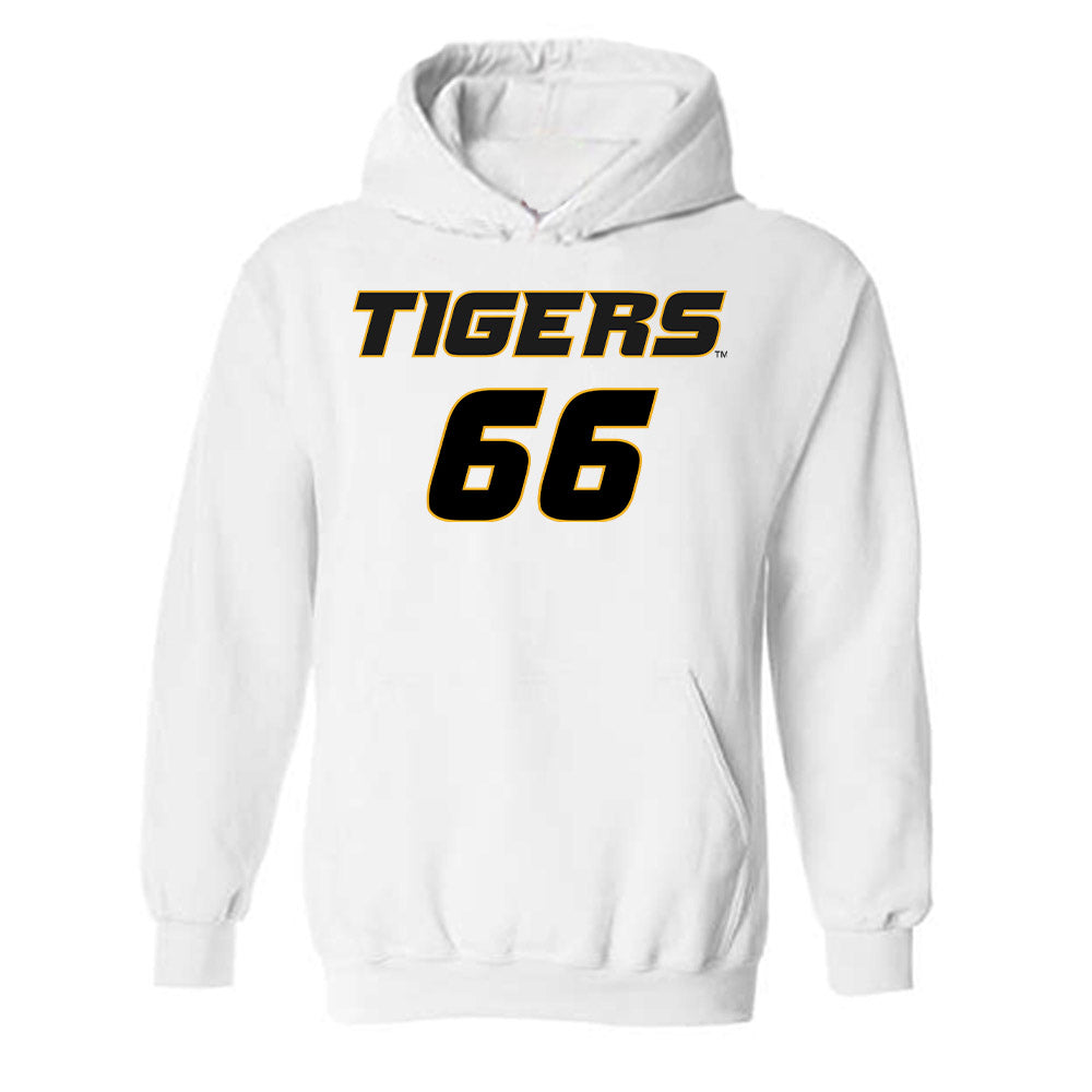 Missouri - NCAA Football : Logan Reichert - Replica Shersey Hooded Sweatshirt-0