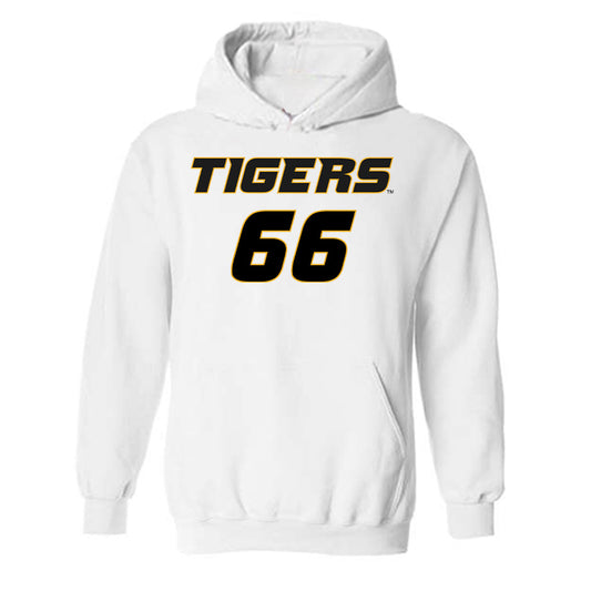 Missouri - NCAA Football : Logan Reichert - Replica Shersey Hooded Sweatshirt-0