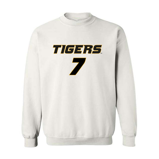 Missouri - NCAA Football : Gavin Sidwar - Replica Shersey Crewneck Sweatshirt-0