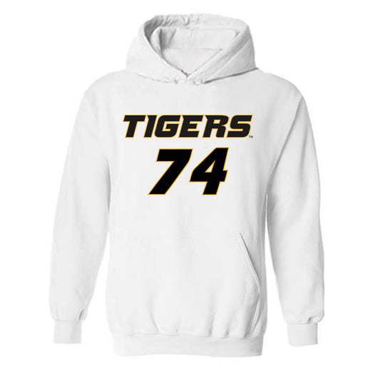 Missouri - NCAA Football : Whit Hafer - Replica Shersey Hooded Sweatshirt-0