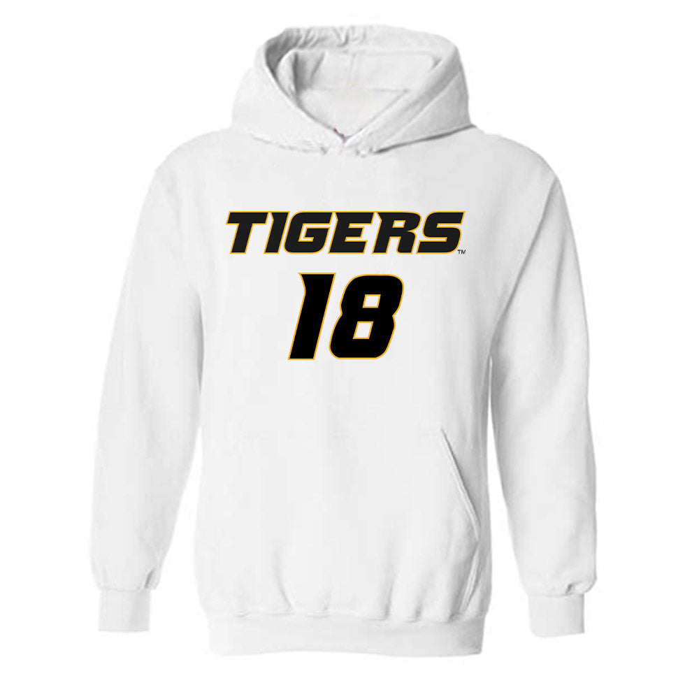 Missouri - NCAA Football : Isaac Jensen - Replica Shersey Hooded Sweatshirt-0