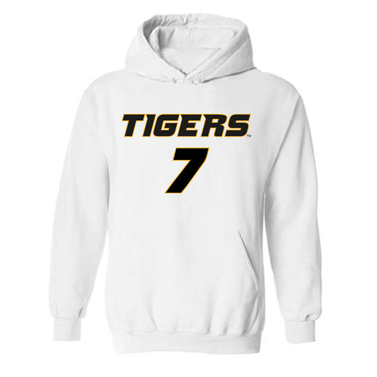 Missouri - NCAA Football : Gavin Sidwar - Replica Shersey Hooded Sweatshirt-0