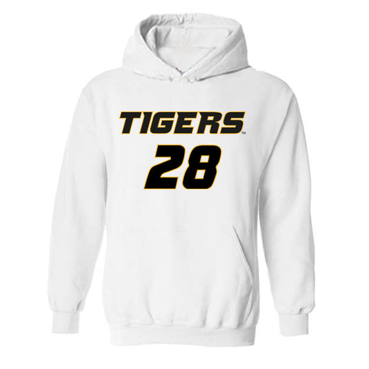 Missouri - NCAA Football : Jayden Mcgregory - Replica Shersey Hooded Sweatshirt-0