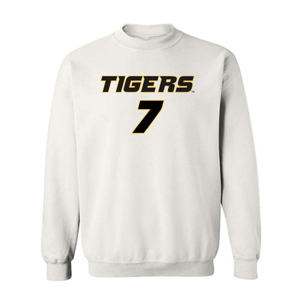 Missouri - NCAA Football : Gavin Sidwar - Replica Shersey Crewneck Sweatshirt-0