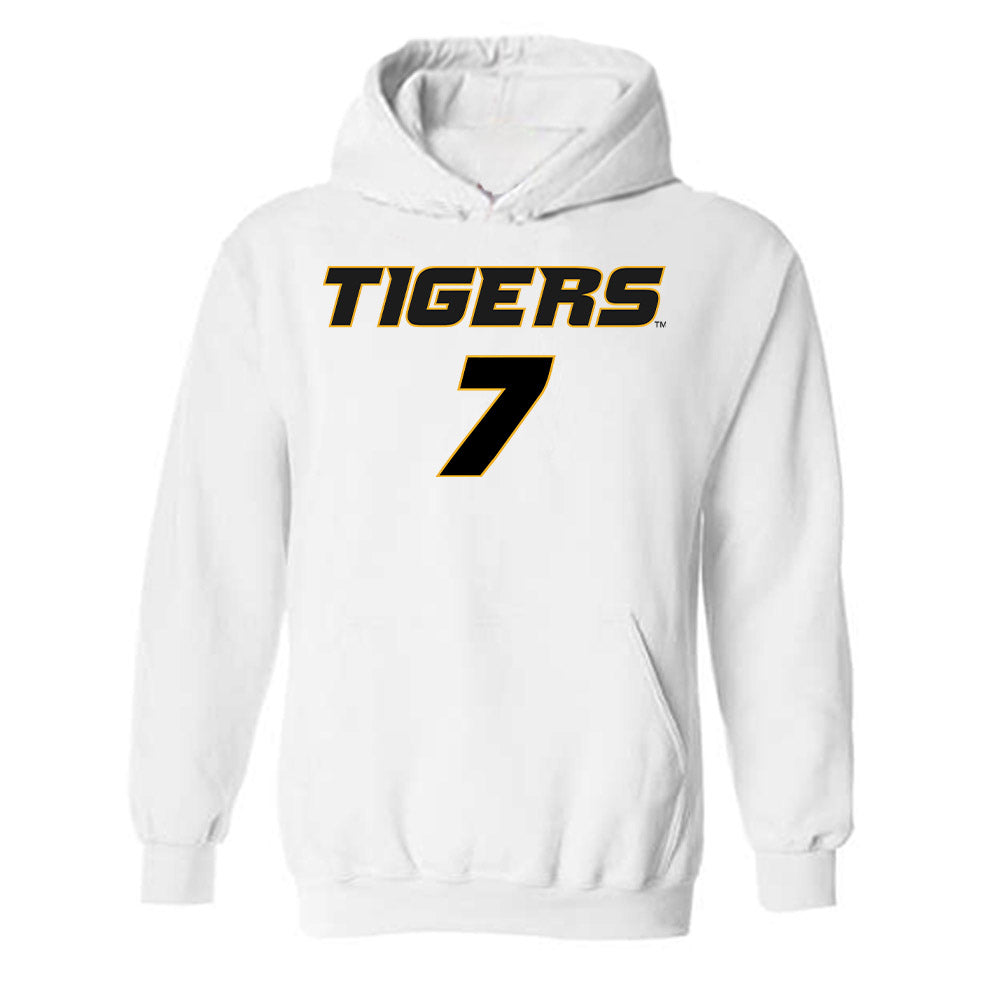 Missouri - NCAA Football : Gavin Sidwar - Replica Shersey Hooded Sweatshirt-0