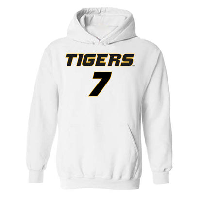 Missouri - NCAA Football : Gavin Sidwar - Replica Shersey Hooded Sweatshirt-0