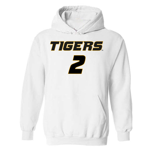 Missouri - NCAA Football : Sione Laulea - Replica Shersey Hooded Sweatshirt-0