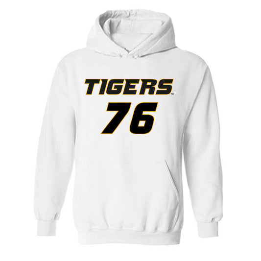 Missouri - NCAA Football : Jack Lange - Replica Shersey Hooded Sweatshirt-0