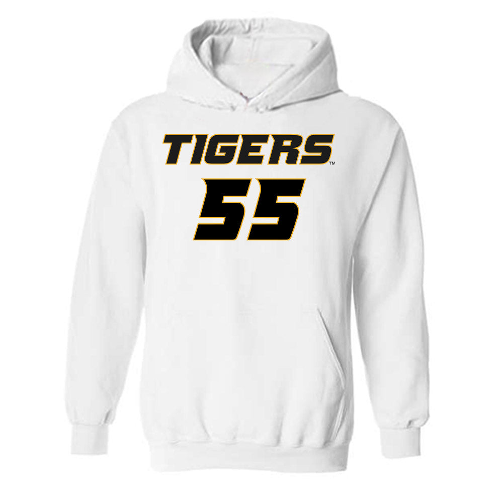 Missouri - NCAA Football : Cavan Tuley - Replica Shersey Hooded Sweatshirt-0
