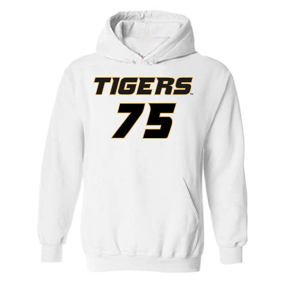 Missouri - NCAA Football : Jack Lange - Replica Shersey Hooded Sweatshirt-0